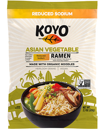 Asian Vegetable Ramen, Reduced Sodium